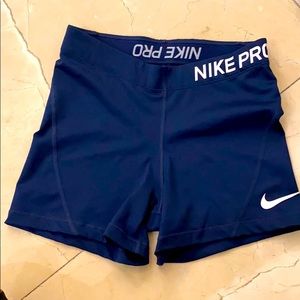 Navy blue Nike spandex